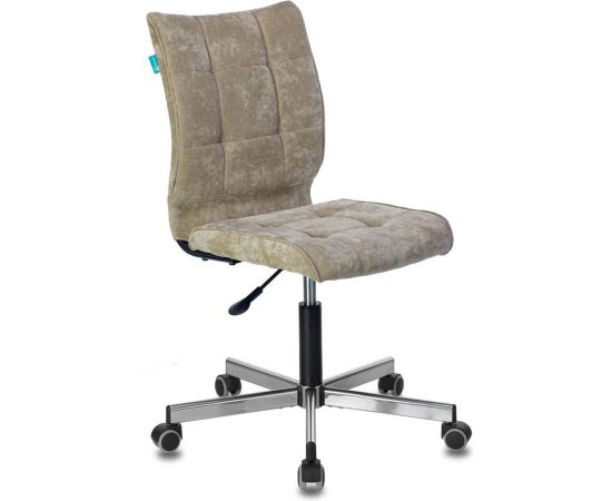 Компьютерное кресло Бюрократ CH-330M песочный велюр крестовина металл CH-330M/LT-21 