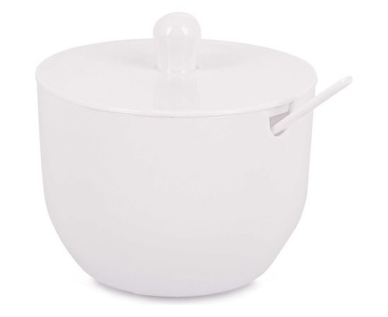 Сахарница ЗПИ «Альтернатива» Джелли 0.40 л, с ложкой, белый М8295 