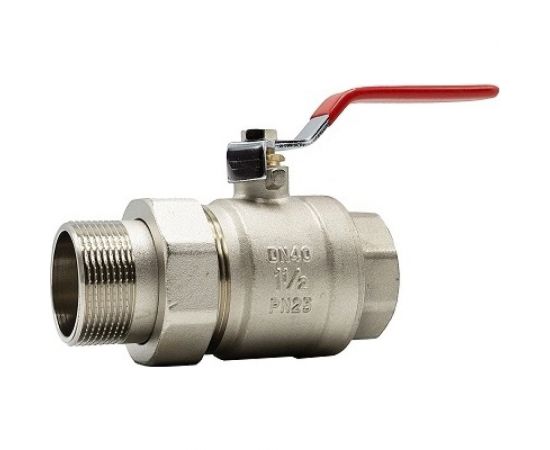 Шаровой кран Rvc (40) 1 1/2 гш американка, ручка 04305 