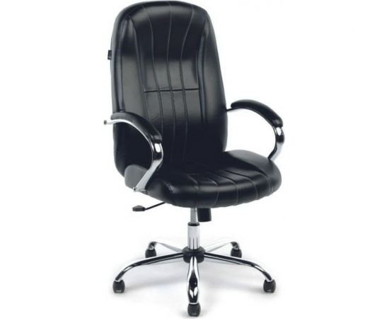Кресло руководителя Бюрократ T-898SL черный искусственная кожа крестовина хром T-898SL/BLACK 