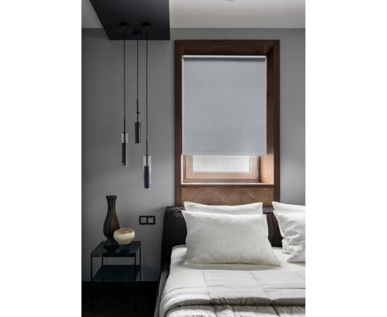 Рулонная штора Эскар Blackout, silverback отражающий, серый 52x170 см 0 81462052160 