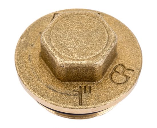 Латунная заглушка FAR CR НР 1" FK 4149 1 