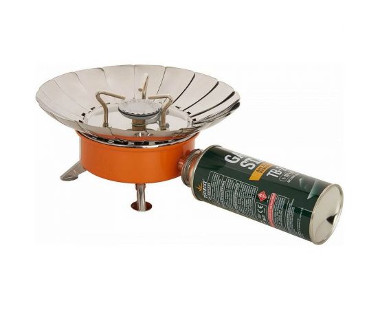 Газовая мини-плита с ветрозащитой TOURIST TULPAN-L TM-450 00000000485 