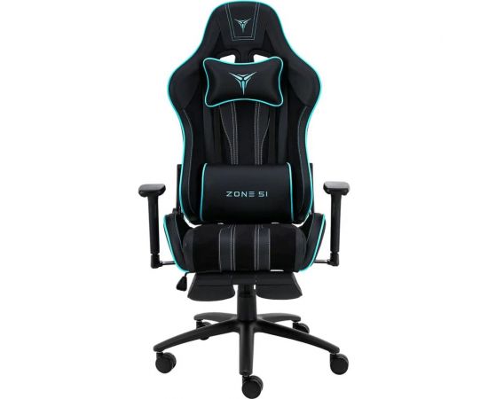 Компьютерное игровое кресло ZONE 51 GRAVITY PLUS Black-Cyan Z51-GRP-BK 