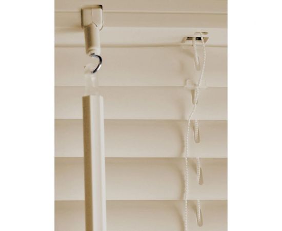 Горизонтальные жалюзи Эскар пластик, бежевый, 50х160см, 6009050160 – изображение 2