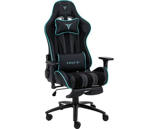 Компьютерное игровое кресло ZONE 51 GRAVITY PLUS Black-Cyan Z51-GRP-BK – изображение 2