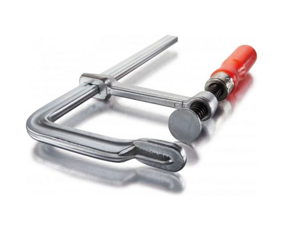 Струбцина BESSEY classiX цельнометаллическая 160/80, усилие 5 кН, c деревянной рукояткой BE-GS16 – изображение 2