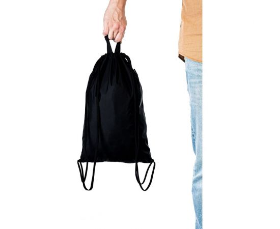 Универсальный мешок-рюкзак Tplus 470x330 мм, оксфорд 210, чёрный T017746 – изображение 2