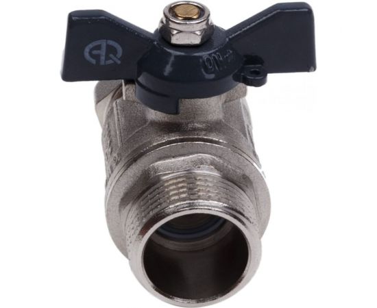 Шаровой кран для МП труб AQUALINK нар 1/2x20 B бабочка 2430 – изображение 2