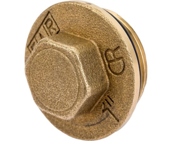 Латунная заглушка FAR CR НР 1" FK 4149 1 – изображение 2