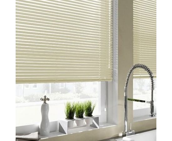 Горизонтальные жалюзи Эскар алюминий, бежевый, 60х160см, 5009060160 – изображение 3