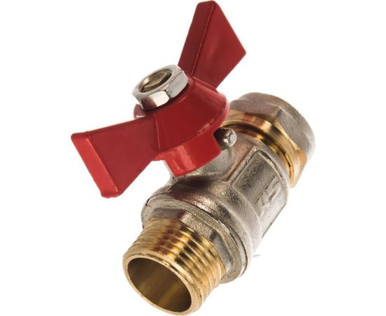 Шаровой кран под металлопластиковую трубу Rvc 16х1/2" ц/ш бант 17002 – изображение 3