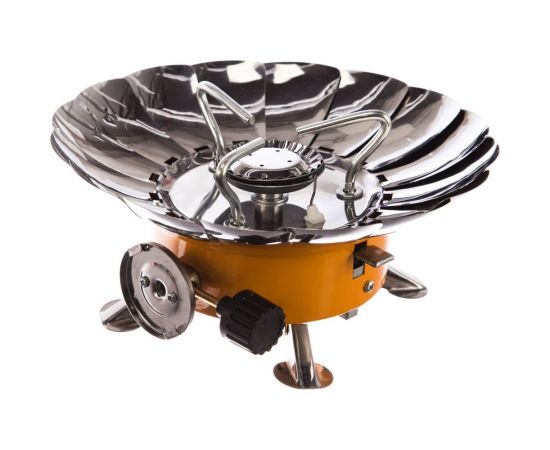 Газовая мини-плита с ветрозащитой TOURIST TULPAN-S TM-400 00000000451 – изображение 3