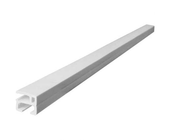 Пластиковый однополосный карниз в сборе Эскар 1.6 м 241412160 – изображение 3