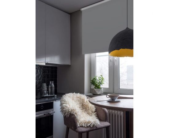Рулонная штора Эскар Blackout, LUX цвет графит 52x170 см, арт. 81745052170 – изображение 3