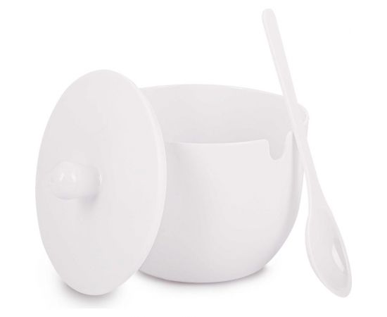 Сахарница ЗПИ «Альтернатива» Джелли 0.40 л, с ложкой, белый М8295 – изображение 3