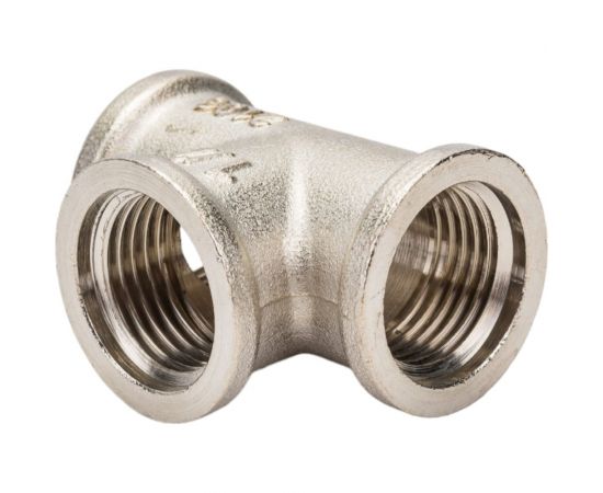 Тройник В 1/2 никелированный Uni-Fitt 615N2220 – изображение 3