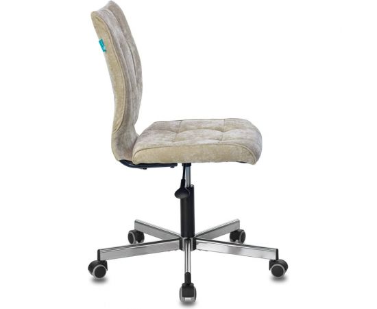 Компьютерное кресло Бюрократ CH-330M песочный велюр крестовина металл CH-330M/LT-21 – изображение 3