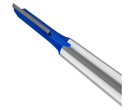 Фреза пазовая прямая с одним лезвием хв-к 6 мм, d-3 мм, h-10 мм, l-51 мм vertextools 3500-061003 – изображение 3