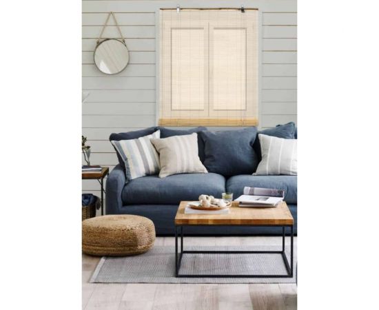 Бамбуковые рулонные шторы Эскар натур , 80х160см, 71000080160 – изображение 4