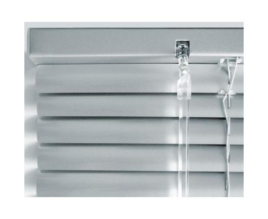Горизонтальные жалюзи Эскар алюминий, серебро, 60х160см, 5018060160 – изображение 4