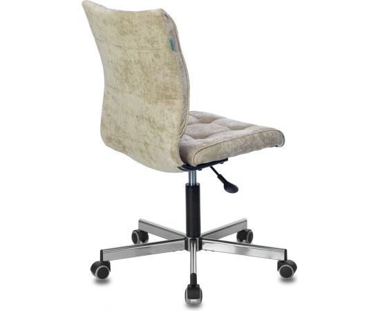 Компьютерное кресло Бюрократ CH-330M песочный велюр крестовина металл CH-330M/LT-21 – изображение 4