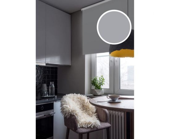 Рулонная штора Эскар Blackout, LUX цвет графит 52x170 см, арт. 81745052170 – изображение 4