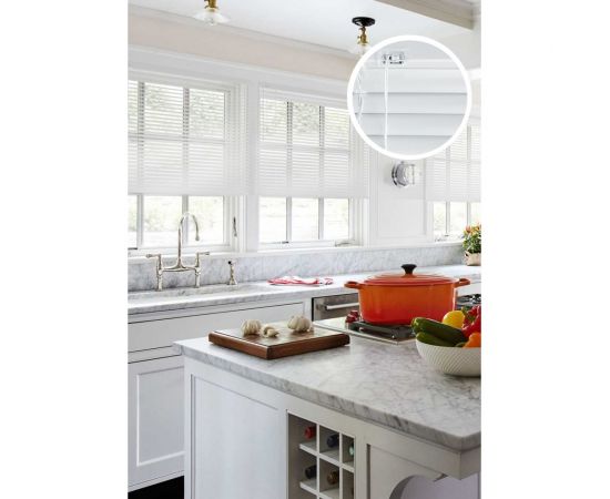 Горизонтальные жалюзи Эскар алюминий, белый, 70х160см, 5008070160 – изображение 5