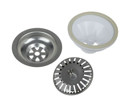 Выпуск для мойки из нерж. стали D 90, Wirquin 30717335 – изображение 5