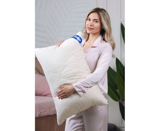 Подушка ТекСтиль овечья шерсть, комфорт, 50x70 34397 – изображение 5