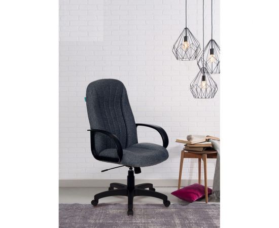 Кресло руководителя Бюрократ T-898/3C1 серый крестовина пластик T-898/3C1GR – изображение 5