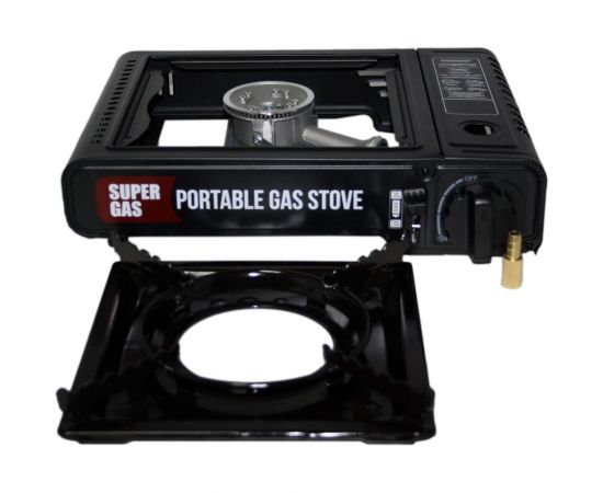Туристическая газовая плита с пьезоподжигом SUPER GAS в пластиковом кейсе, модель ZD6800 7321119000 – изображение 5