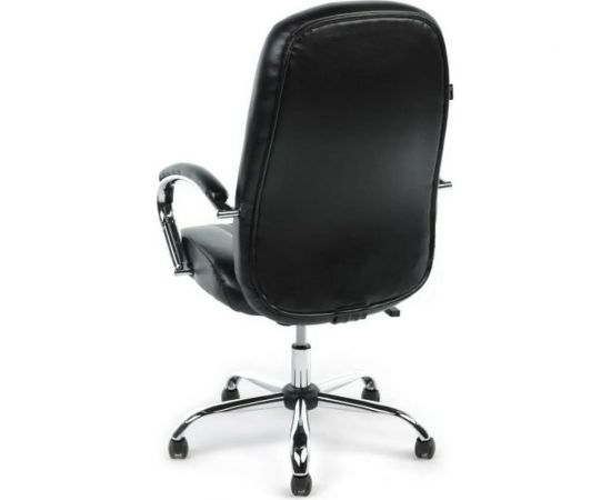 Кресло руководителя Бюрократ T-898SL черный искусственная кожа крестовина хром T-898SL/BLACK – изображение 5