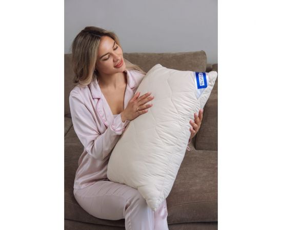 Подушка ТекСтиль овечья шерсть, комфорт, 50x70 34397 – изображение 6