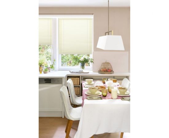 Плиссе натяжного типа Эскар ""Crepe"", светло-бежевый, 65х170 см, арт. 140402065 – изображение 6