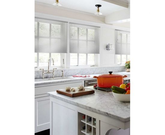 Горизонтальные жалюзи Эскар алюминий, серебро, 60х160см, 5018060160 – изображение 6