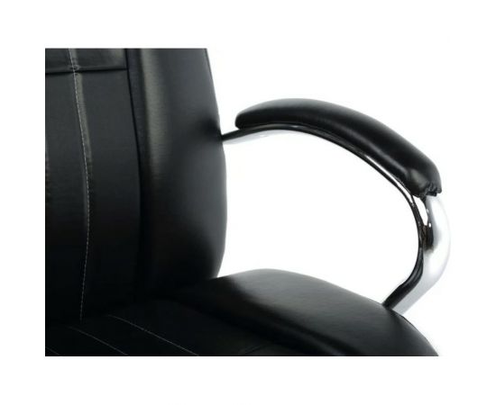 Кресло руководителя Бюрократ T-898SL черный искусственная кожа крестовина хром T-898SL/BLACK – изображение 7