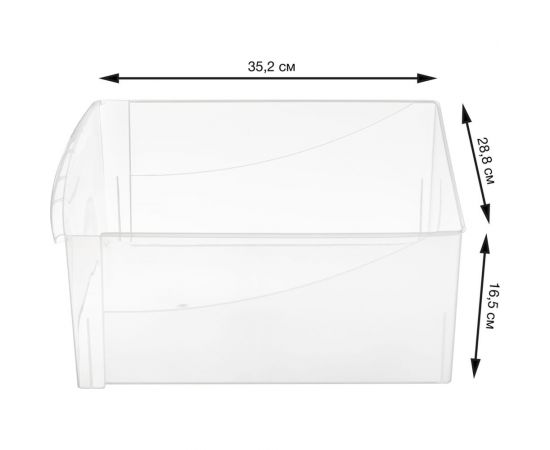 Комод Бытпласт Амадео на колесах, 5 ящиков, бесцветный 431242901 – изображение 7