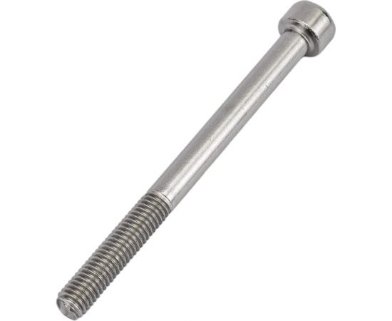 Нержавеющий винт с цилиндрической головкой KREPFIELD M5x60 мм, DIN 912, А2, внутренний шестигранник, неполная резьба, 20 шт. 912A2ВИНТПР5Х60-20 