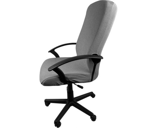 Чехол на мебель для компьютерного кресла ГЕЛЕОС 315Л, размер L, кубик, серый ГЧ00315Л 