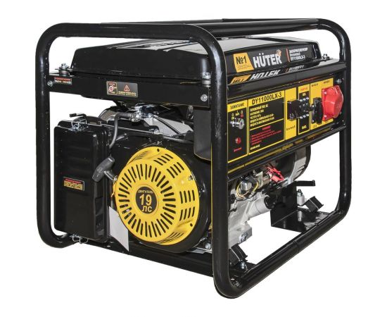 Электрогенератор Huter DY11000LX-3-электростартер 380В 64/1/73 