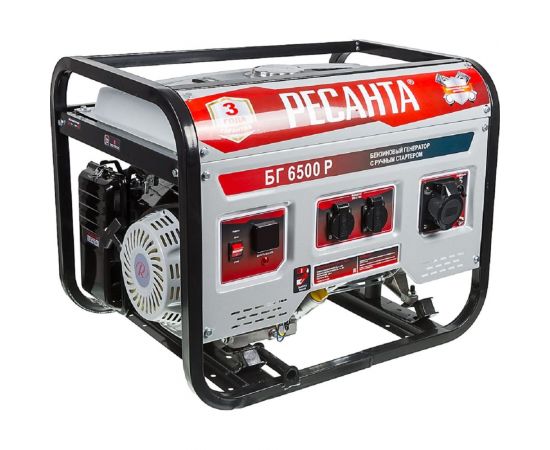 Электрогенератор Ресанта БГ 6500 Р 64/1/45 – изображение 19