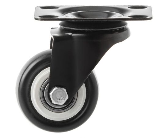 Мебельное колесо А5 SCz 25 черное, 50 мм, поворотное 1005487 – изображение 2