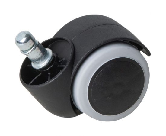 Универсальный комплект из пяти роликов-колес для офисных кресел ВПМ бесшумные, прорезиненные 6143672 – изображение 2