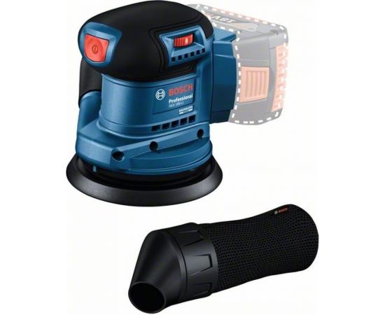 Эксцентрикова шлифмашина gex 185-li Bosch 06013A5020 – изображение 2