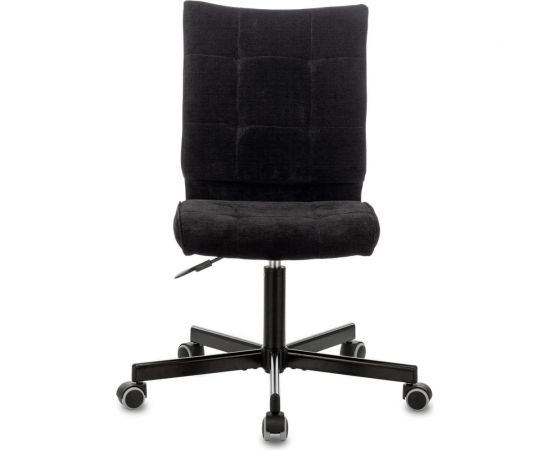 Компьютерное кресло Бюрократ CH-330M чёрный велюр крестовина металл CH-330M/LT-20 – изображение 2