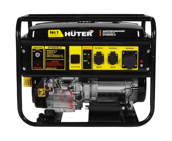 Бензиновый генератор Huter DY8000LX 64/1/19 – изображение 3