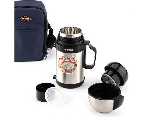 Универсальный термос Tiger 0.9 л, стальной MCW-P091 XS – изображение 3