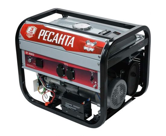Электрогенератор Ресанта БГ 4000 Э 64/1/52 – изображение 3