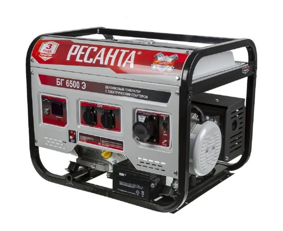 Электрогенератор Ресанта БГ 6500 Э 64/1/46 – изображение 3